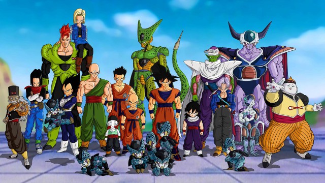 Dragon Ball Z anime artwork